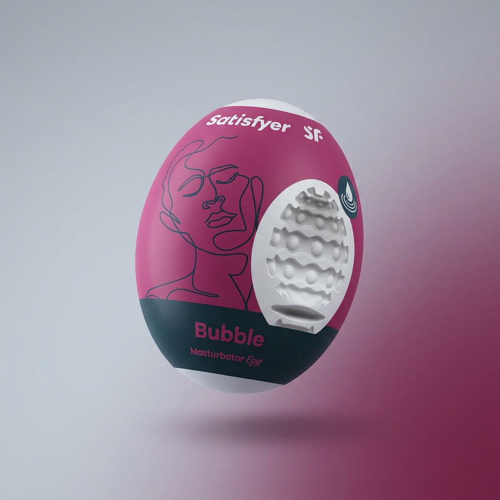 Masturbation Egg Satisfyer Bubble Hydro Active Cherry Satisfyer