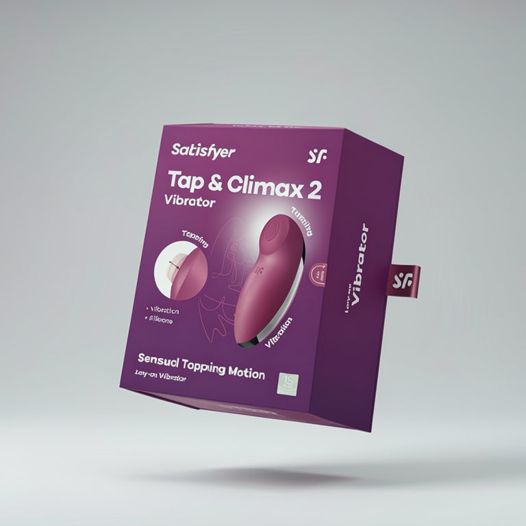 Satisfyer Tap & Climax 2 Vermelho Satisfyer