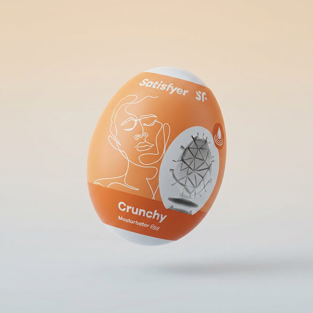 Masturbation Egg Satisfyer Crunchy Orange Satisfyer