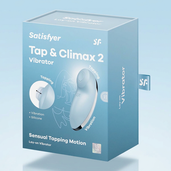 Satisfyer Tap & Climax 2 Azul Satisfyer