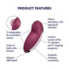 Erotic massager Satisfyer Red-10