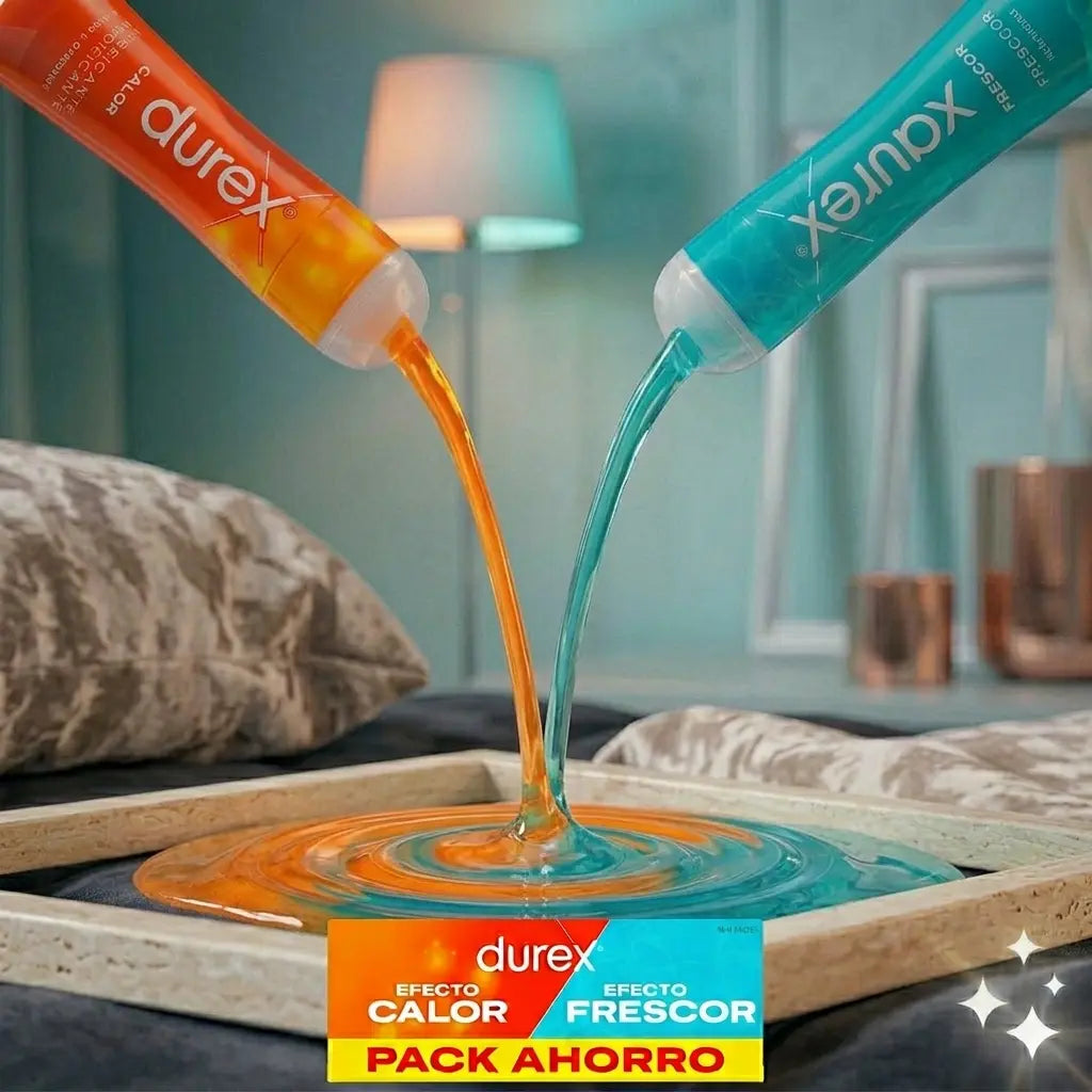 Durex Play Hot and Cold Effect Lubrificante Íntimo 2x50ml Durex